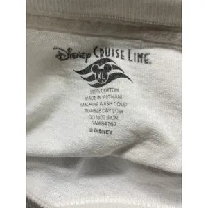 Disney Adult Size XL Surf Castaway Day Long Sleeve T-Shirt Disney Cruise Line thumbnail 4