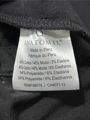 Anatomie Women’s Size S Black Sleeveless Zip Up Front Shirt Vest thumbnail 5