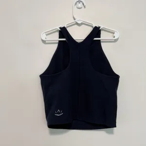 Beyond Yoga‎ Navy Spacedye Longline Sports Bra Crop Top Size XXS thumbnail 2