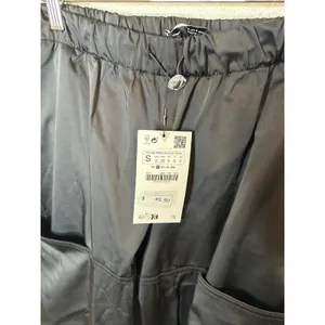 Zara wide leg bungee‎ pants-s thumbnail 2