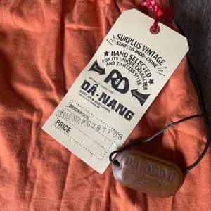 Da-Nang 100% Cotton Orange Skirt Size XS thumbnail 3