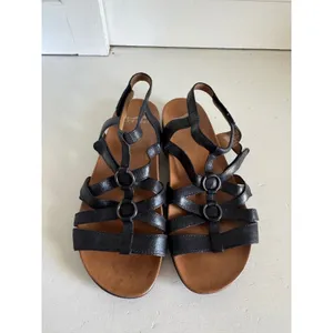 Dansko Jolene Black Gladiator Sandals Size‎ 39 (8.5-9) thumbnail 2