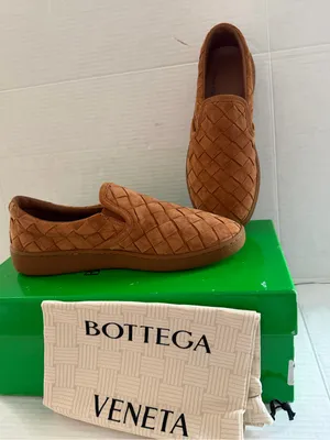 Bottega Veneta Sawyer Intrecciato suede slip-on sneakers Size EU 40 thumbnail 6