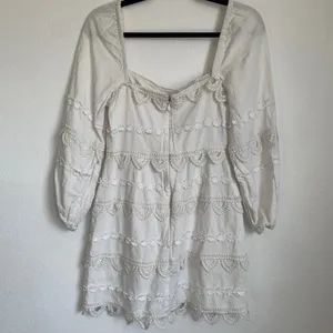 La Maison Talulah Early Light Mini Dress in White‎ thumbnail 4