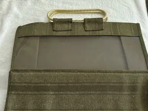 Green tote bag thumbnail 1