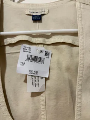 American Eagle denim top thumbnail 2