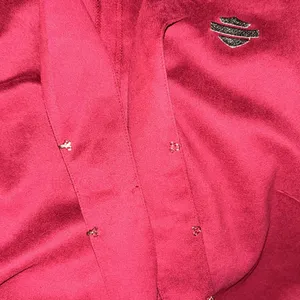 Harley Davidson Size XL Maroon 3/4 Sleeve Lightweight Jacket thumbnail 12