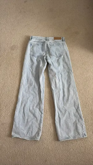 PacSun light wash low rise wide leg jeans thumbnail 2