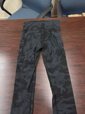 Lululemon Fast Free High Rise Camouflage Athletic Leggings Size 4 thumbnail 4