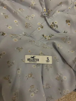 Hollister Tank Top Floral Blue thumbnail 3