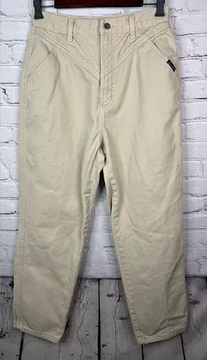 Rockies Vintage Rocky Mountain Bareback Tan Jeans Women‎ 11/12 Western High Rise thumbnail 1
