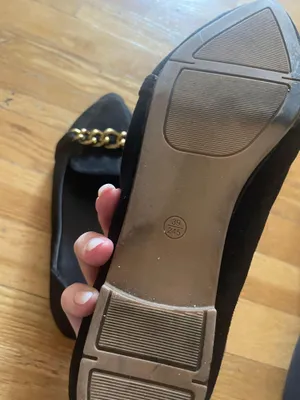 ASOS Suede Point Toe Flat thumbnail 3