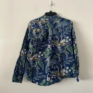 Rifle Paper Co x The Company Store Peacock Blue Pajama Set Size M thumbnail 5
