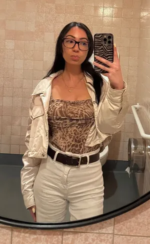 See You Monday Animal Print Tank Top thumbnail 1