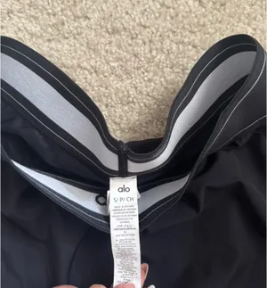 Black Alo Yoga Tennis Skirt thumbnail 3