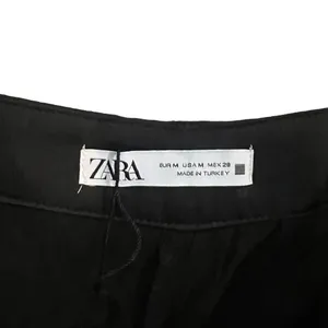 NWT Zara Size Medium‎ Black Silky Trousers thumbnail 2