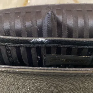 Victoria’s Secret Black and Gold Chain Crossbody Purse thumbnail 5