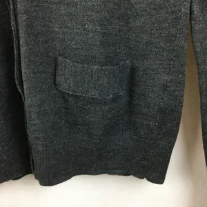 J Crew Wool Blend Dark Gray Button Up Long Sleeve Fitted Cardigan Sweater thumbnail 5