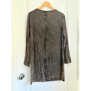 Raquel Allegra‎ Dark Fall 2013 Vogue Mini Dress Size 3 US Large thumbnail 5