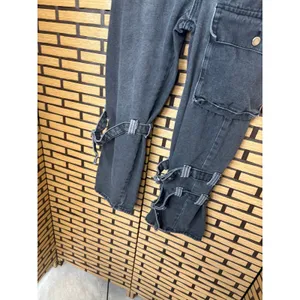 Black Cargo‎ Jeans Size Small thumbnail 4