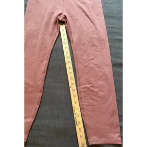 Vuori Performance Leggings Womens XL Terracotta Pink High Rise 7/8 Zip Pocket thumbnail 15