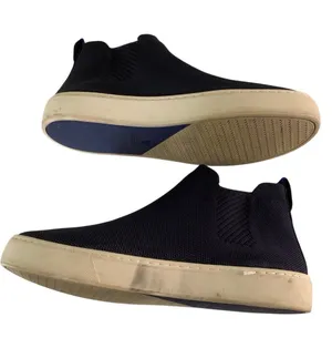 Rothy's chelsea slip on sneaker navy women's size 8 thumbnail 1