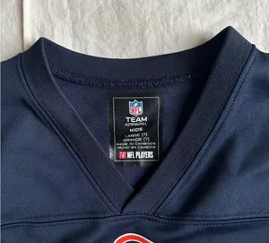 Kids Navy Blue NFL Bears Team Jersey thumbnail 2
