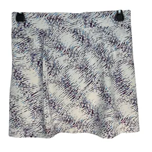 Pebble Beach Performance Skort Women's Size Medium White Blue Print Golf‎ Tennis thumbnail 9