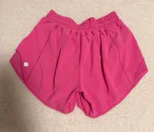 Lululemon Hot Pink Hotty Hot Shorts 🤍 thumbnail 1