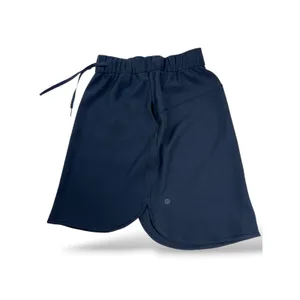 Lululemon On the Fly Skirt BlackWoven Drawstring Travel Casual Mini Skirt Size 4 thumbnail 2