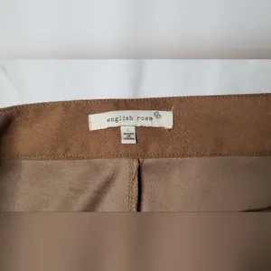 English Rose Tan Studded Mini Skirt Size:L thumbnail 5