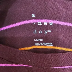 A New Day Striped Shirt Size XXL thumbnail 2
