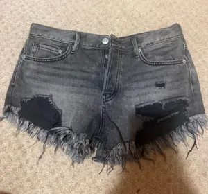 Free People Shorts Denim thumbnail 1