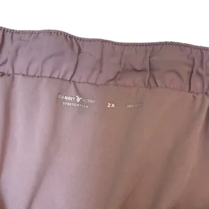 Old Navy Active Stretch Tech Athletic Shorts Light Purple Lined Quick Dry 2X thumbnail 4