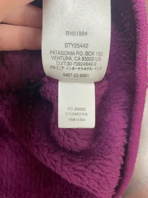 Patagonia Purple Polartec Fleece Re-Tool Snap-T Pullover Jacket Size Medium thumbnail 11