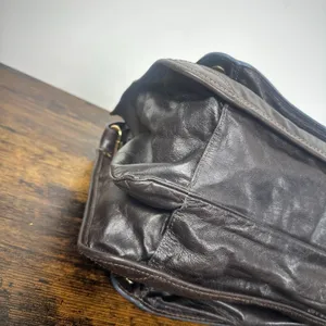 Chloé Bay Shoulder Bag Vintage Medium Brown Leather Gold Hardware Italy Classic thumbnail 15