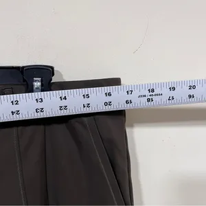 Halara DayStretch High Waisted Zipper Pockets Solid Slim Hiking s XL green EUC thumbnail 3