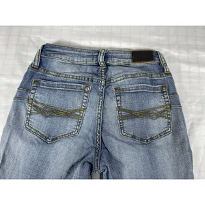 Rank 45 Women's Bootcut Jeans Size 27x32 Medium Wash Stretch Blue Denim Regular thumbnail 10