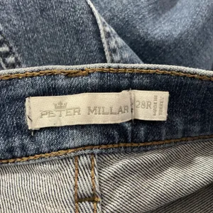 Peter Millar Womens Jeans Blue Straight Leg High Rise Denim Size 28R thumbnail 5