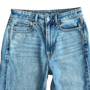 American Eagle Highest Rise 90s Flare Distressed‎ Size 6 SHORT thumbnail 6