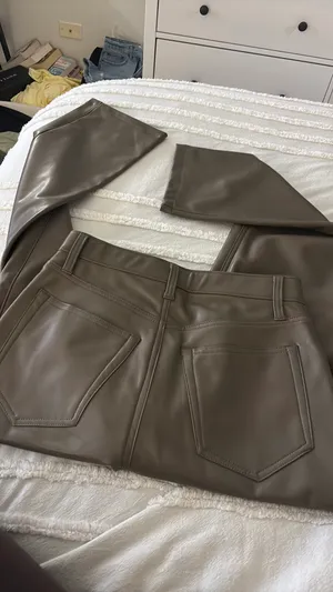 Abercrombie Leather Pants thumbnail 2