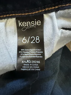 Kensie Women's Dark Blue Boot Cut Jeans thumbnail 5