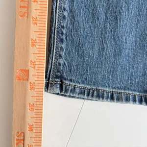 Eunina Olsen‎ Straight Leg Jeans Womens 5/27 Blue Super High Rise Double Knee thumbnail 7