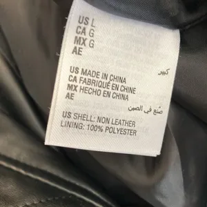 And Now This faux leather bomber jacket pockets EUC Black Size undefined thumbnail 8