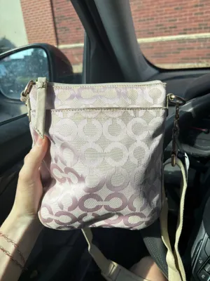 Coach Purse Crossbody Pink thumbnail 3