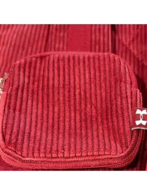 Under Armour Corduroy Backpack Small Detachable Pouch Cardinal Red Women's 10L thumbnail 7