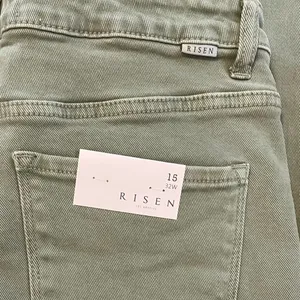 Risen Olive Karla High-Rise Slit Straight Jeans Size 32 NWT thumbnail 5