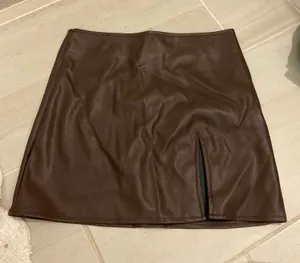Forever 21 Leather Skirt Mini thumbnail 1