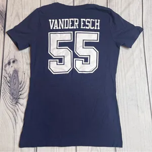 Womens Dallas Cowboys Leighton Vanderesch #55 T Shirt‎ Jersey Size Small thumbnail 7