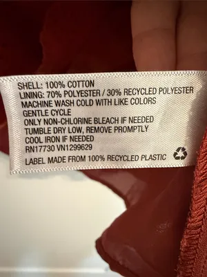 Knox Rose Rust Orange Eyelet V-Neck Swing Dress thumbnail 3